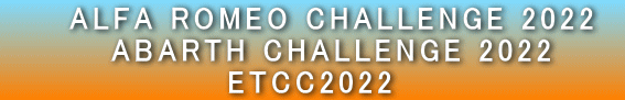      ALFA ROMEO CHALLENGE 2022　      ABARTH CHALLENGE 2022　    ETCC2022   