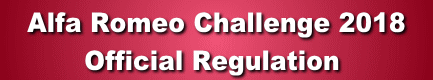    Alfa Romeo Challenge 2018       Official Regulation    