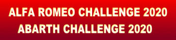   ALFA ROMEO CHALLENGE 2020        ABARTH CHALLENGE 2020  